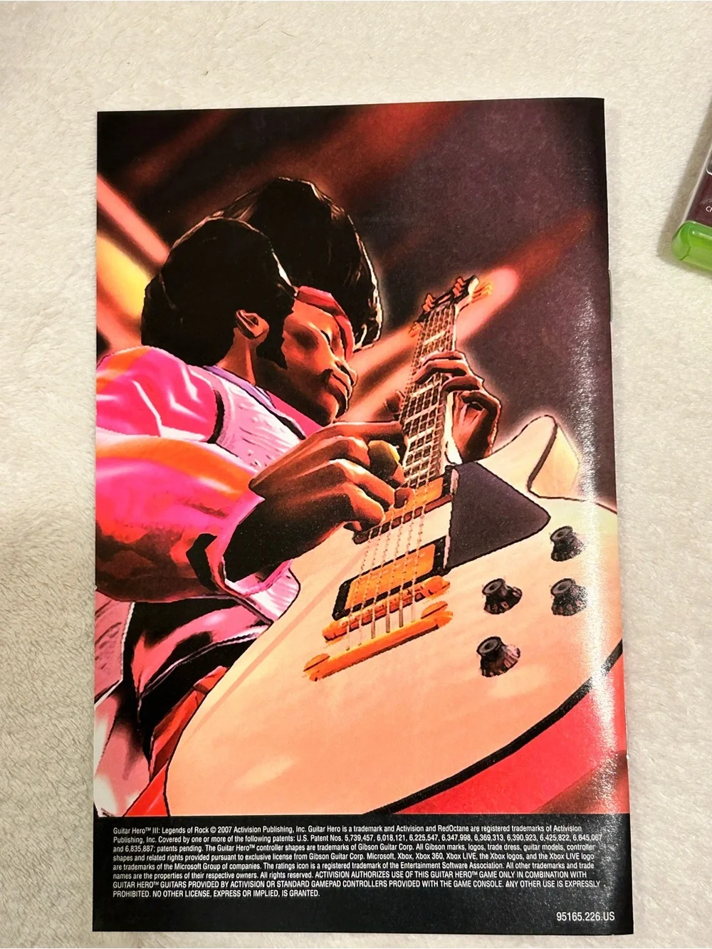 Microsoft Xbox 360 Guitar Hero III: Legends of Rock